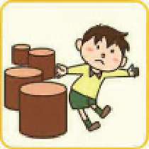 飛び降りることができる遊具の高さから飛び降りようとする行為（リスク）