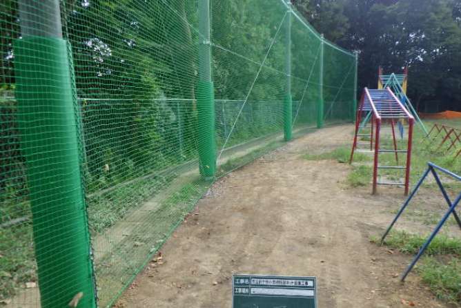 防球ネット設置